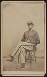 Thumbnail for [Unidentified African American soldier in Union uniform]