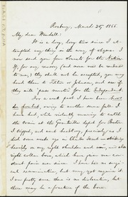 Letter to] My dear Wendell [manuscript