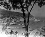 Panoramic view of Avalon Bay and The Catalina Casino