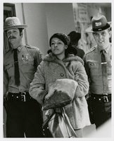 Black student protest in Wilbur Cross Library
