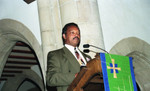 Thumbnail for Rev. Jesse Jackson speaks at a Tournament of Roses protest rally, Pasadena, 1993