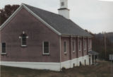 Asbury Methodist: church back and side view