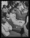 Union Point, Greene County, Georgia. Community sing in the Negro church