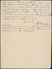 Letter to] Rev. A. A. Phelps, Dear Brother [manuscript