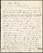 Letter to] Eizur Wright, Dear friend [manuscript