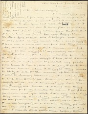 Letter to] Dear Aunt Mary [manuscript