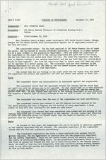 Findings of Investigator regarding Mrs. Rindetta Jones discrimination claim against Del Monte, November 17 1958