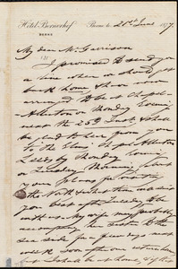 Letter from Joseph Lupton, Bern, [Switzerland], to William Lloyd Garrison, 21st June 1877