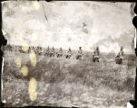 25th Infantry Bicycle Corps in a field