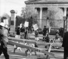 Civil rights demonstrators at Girard College