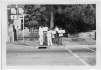 Campaigners with Signs, circa 1975