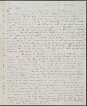 Letter to] Dear Wife [manuscript