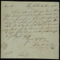 Proposed Sale of Slave between Silas Howell and Colonel Jeremiah Moore, Greenport, N.Y., 1812