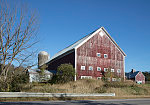 Three-(or maybe even four-)story barn near Stewartstown, New Hampshire