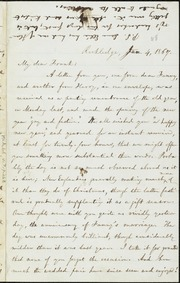 Letter to] My dear Frank [manuscript