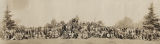 Men and women at the dedication of the Booker T. Washington monument on the campus of Tuskegee Institute in Tuskegee, Alabama.