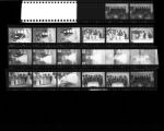 Set of negatives Clinton Wright including Mary Jean Washington wedding, and New Sorority, 1966