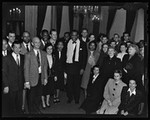 Group portrait with Paul Robeson, California Labor School