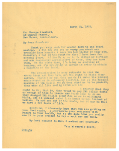 Letter from W. E. B. Du Bois to N.A.A.C.P.