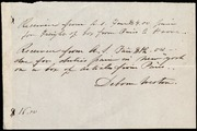 Receipt to Anti-Slavery Fair] [manuscript