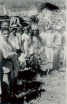 [Afro-Brazilian man with staff dressed as a Caboclo spirit], 1938 September 18