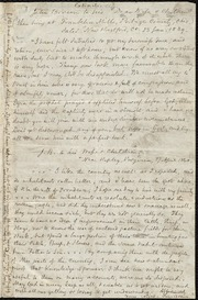 Extracts from letters by John Brown] [manuscript