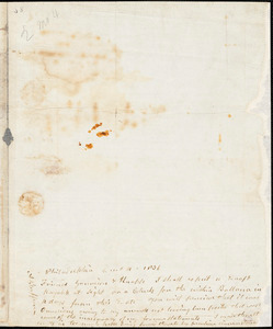 Thumbnail for Letter from Arnold Buffum, Philadelphia, [Pennsylvania], to William Lloyd Garrison and Isaac Knapp, 1836 [February] 4