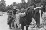 Othar Turner: Gravel Springs and Senatobia, Miss. Fife and drum. With wife Ada, with baby and horse, with Ferris. Car accident (OTP 2-76-8 #1137)