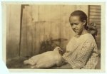 Alice Curtis and her poultry. (See Photo no. 103).  Location: Charleston [vicinity], West Virginia