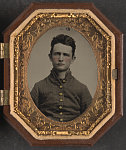 [Corporal William S. Duncan of Co. G, 10th Indiana Infantry Regiment, in uniform]