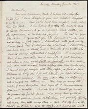 Letter to] My dear sir [manuscript