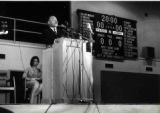 Martin Luther King Jr. Speaking at Wesleyan in 1966.