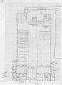 Durham's Chapel School: sketch of church interior