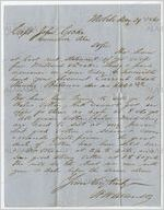 Letter and account statement from William W. Allen, Mobile, Alabama, to John Cocke, May 29, 1860