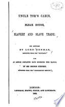 Uncle Tom's Cabin, Bleak House, Slavery and Slave trade