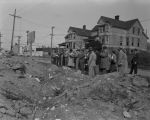 Jackson Street Community Council (JSCC) tour with Seattle city officials, April 3, 1958