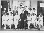 Reverend G. M. Kramer and his Confirmation Class in Bethlehem, 1926