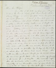 Letter to] Dear bro[ther] Phelps [manuscript