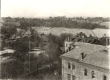 Aerial view of the Tuskegee Institute campus in Tuskegee, Alabama.