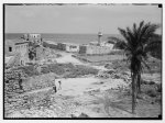 Caesarea. (Kaisarieh). Section within south Crusader wall (looking toward the sea)