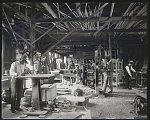 [Wood workshop at Tuskegee Institute, ca. 1902]