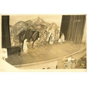 Members of Christ Temple Church perform in a pageant