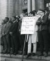 Students Marching in Mourning for Dr. M. L. King