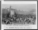 Florence military prison series--"Lt. Barrett firing into the crowd"