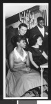 Young men and women at a social gathering, Los Angeles, ca. 1951-1960