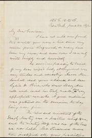 Letter to] My Dear Garrison [manuscript