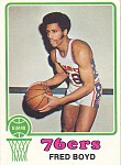 Fred Boyd Basketball Card