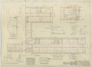 High School Building, Pecos, Texas: Heating Plan