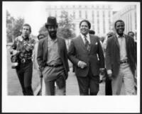 Bill Cosby, Maynard Jackson, and Sidney Poitier, circa 1975