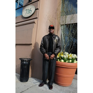 Willis D. Saunders, Jr. outside 716 Columbus Avenue